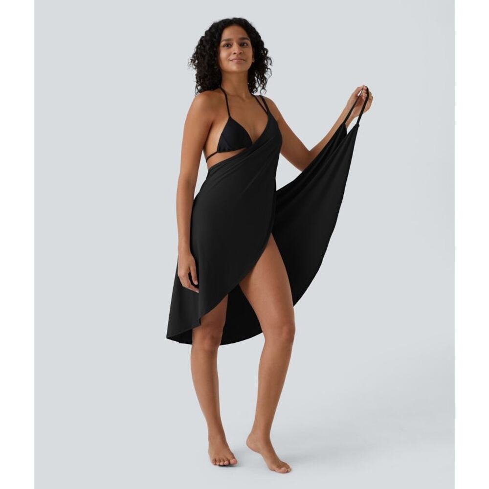 HALARA Black Swim Coverup